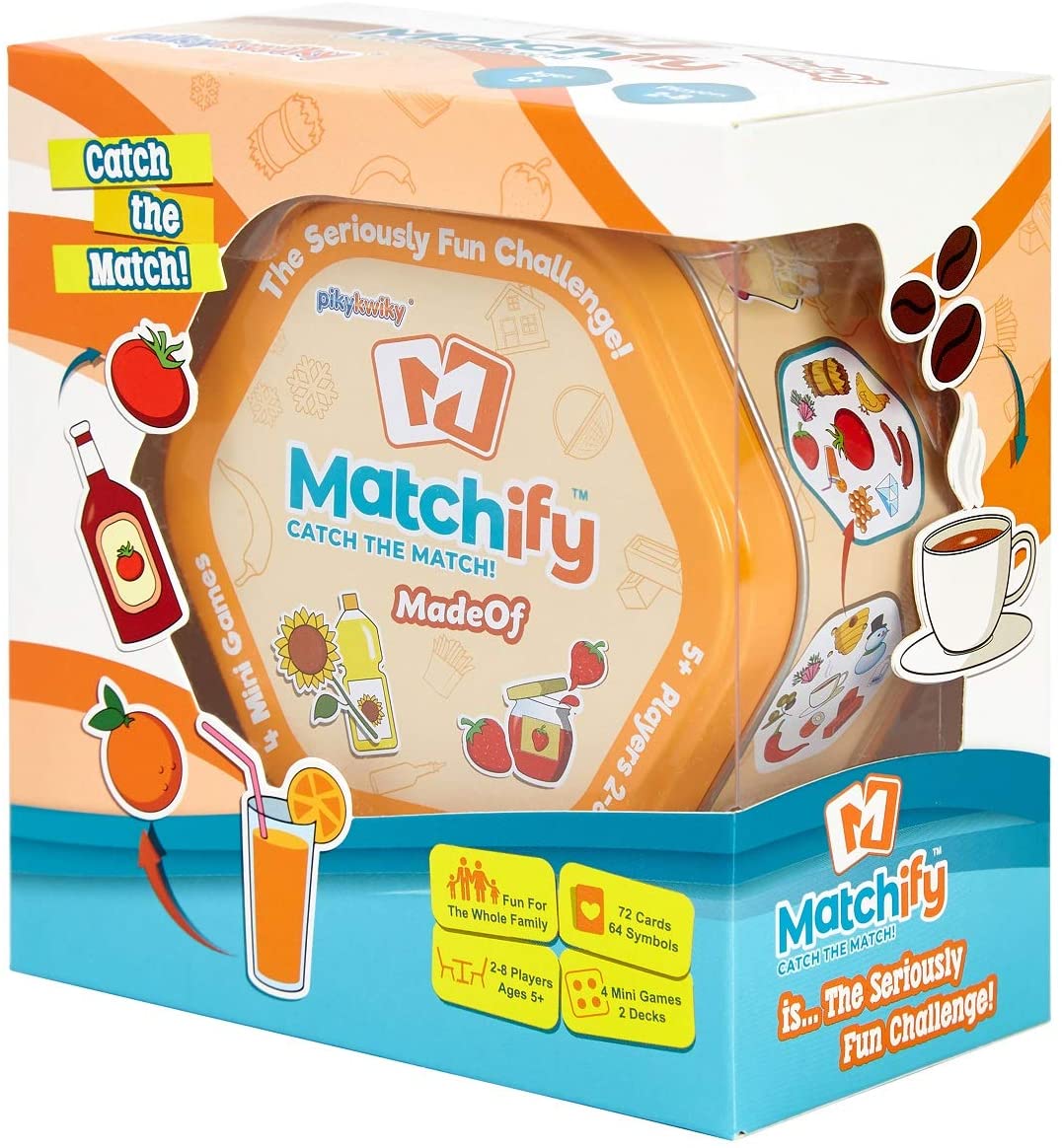 Matchify Card Game: MadeOf, MATCH9000D