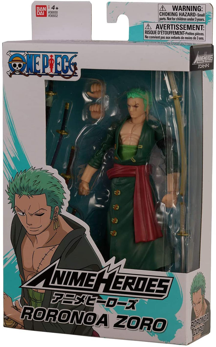 Anime Heroes – One Piece – Roronoa Zoro Action Figure 36932,various