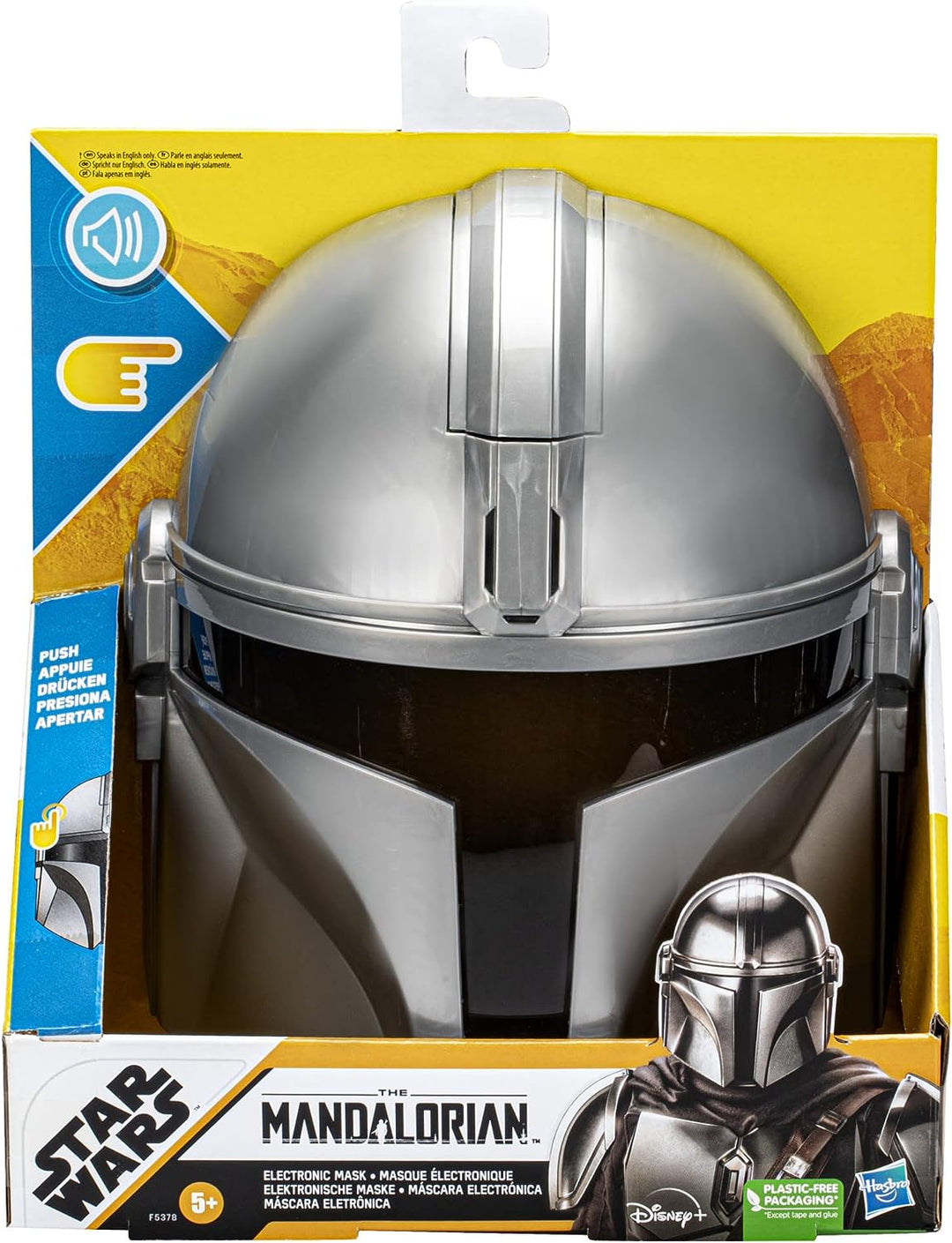 Star Wars Toys The Mandalorian Electronic Mask, Kids Roleplay Toys