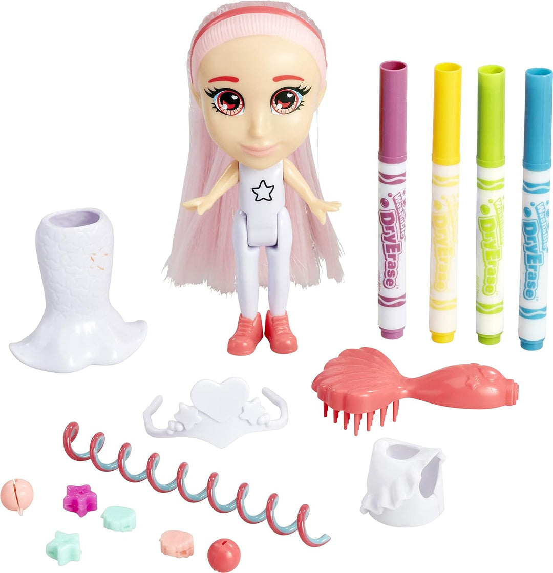 Crayola Colour 'n' Style Mermaids Friends Coral