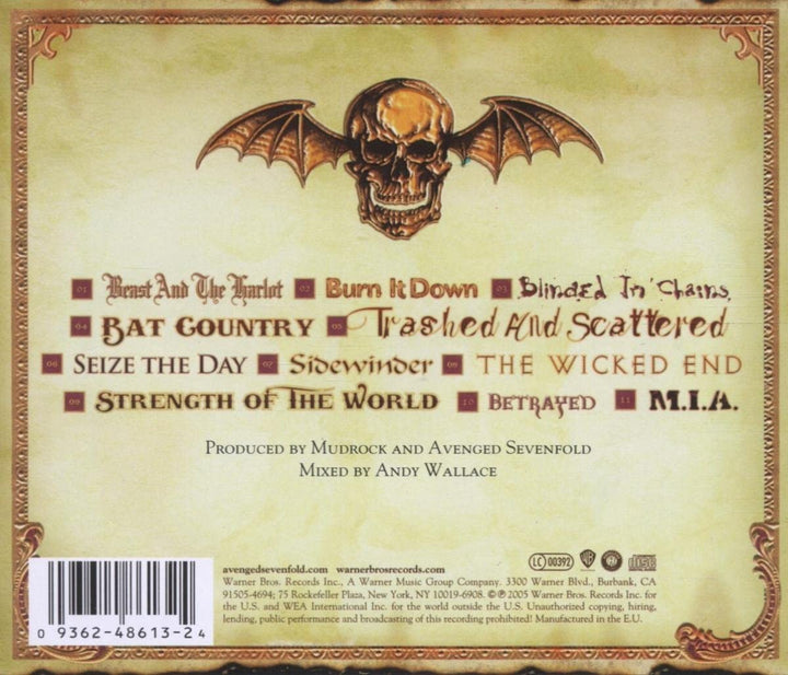 City Of Evil [Pa Version] -Avenged Sevenfold [Audio CD]