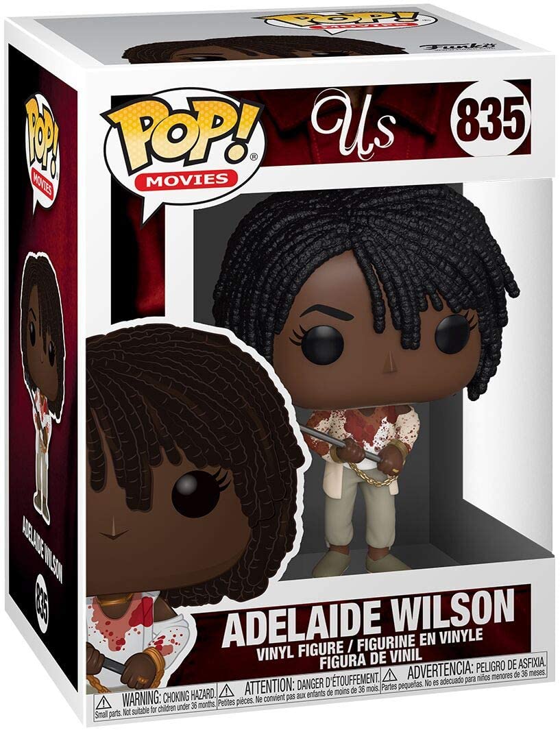 Movies Us Adelaide Wilson w / Chains &amp; Fire Poker Funko 44311 Pop! Vinilo