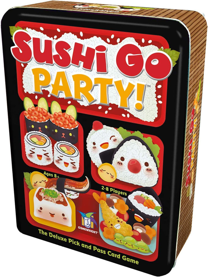 Gamewright | Sushi Go Party Game | Card Game | Ages 8+ | 2-8 Players | 20 Minutes Playing Time