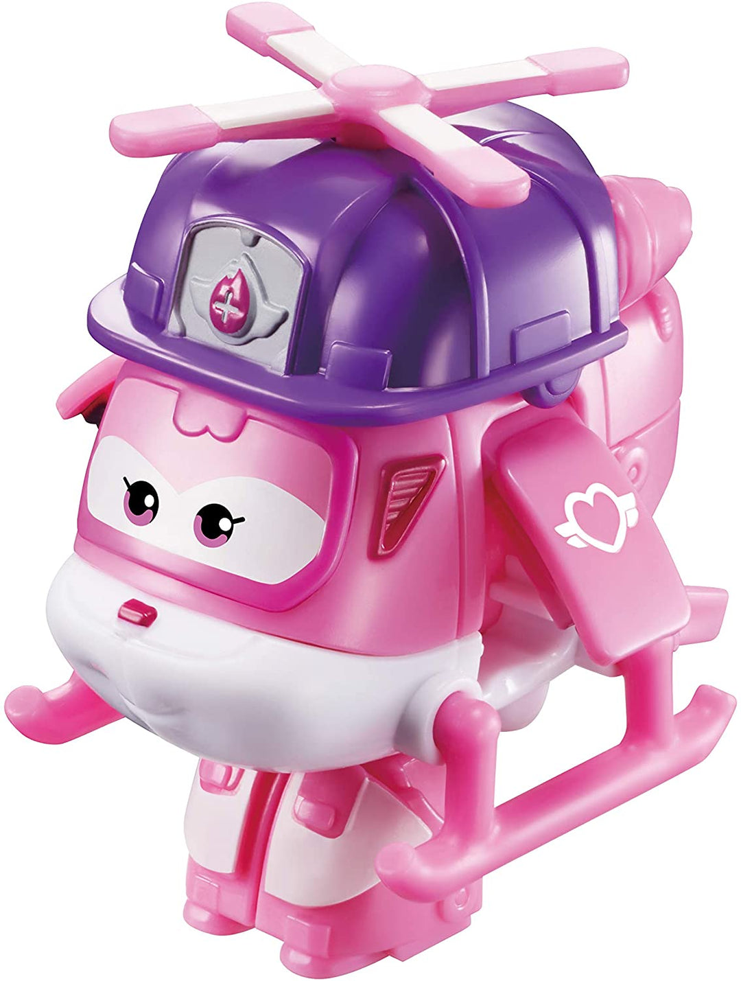 Super Wings Transform a Bots, paquete de 4 figuras de juguete, figuras de 2 pulgadas
