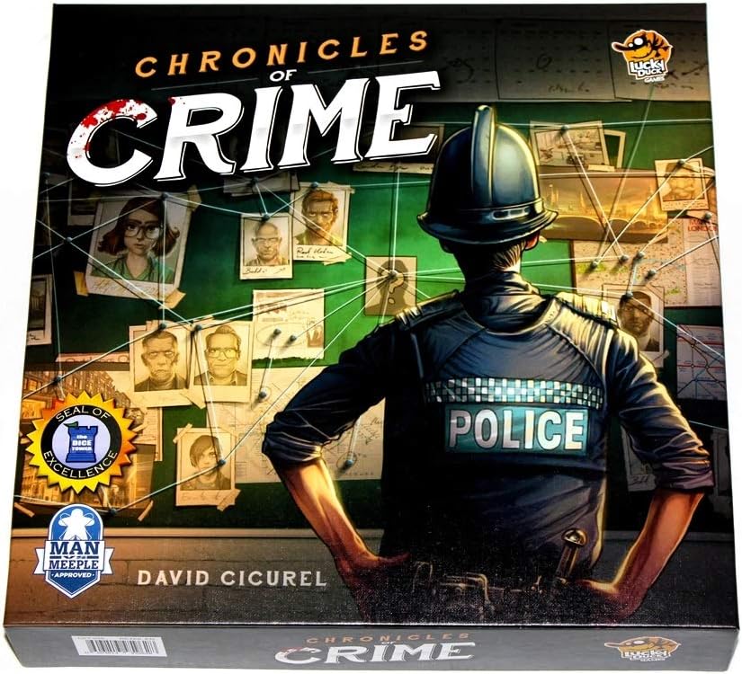 Lucky Duck Games - Chronicles of Crime - Board Game