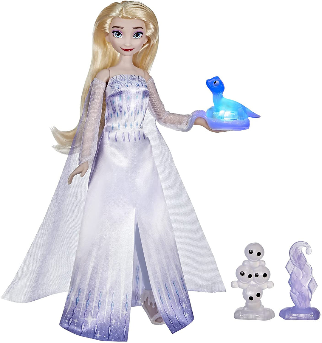 Disney Frozen 2 Talking Elsa and Friends, Elsa Doll con más de 20 sonidos y Phra