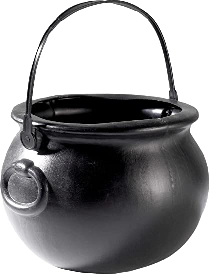 Caldero alto de Smiffy, 15cm - Negro