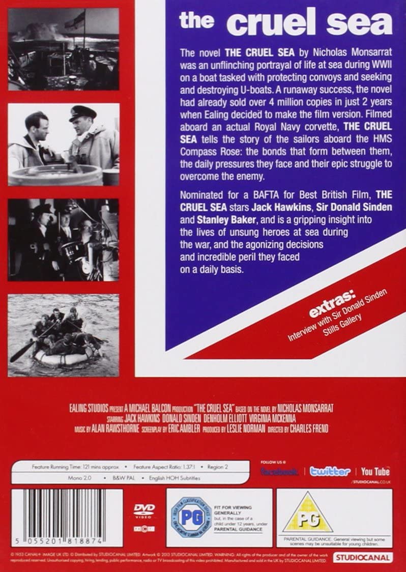 The Cruel Sea (1953) - Digitally Restored Edition [DVD]