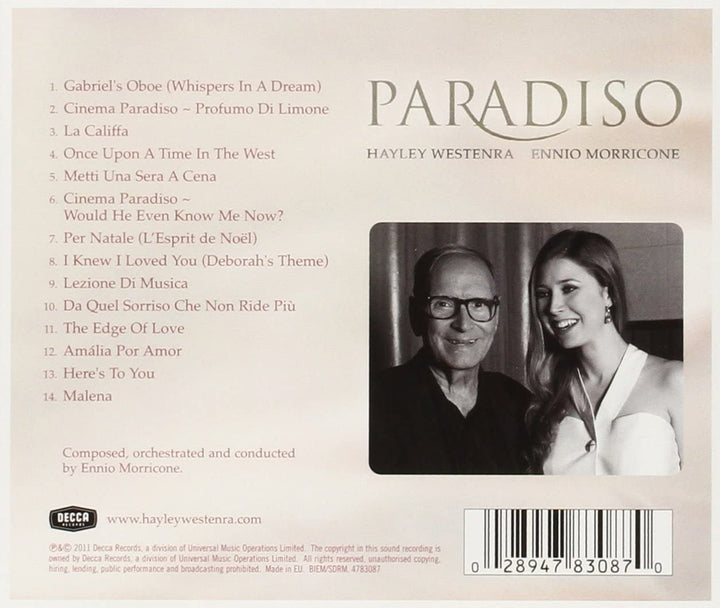 Hayley Westenra - Paradiso [Audio CD]