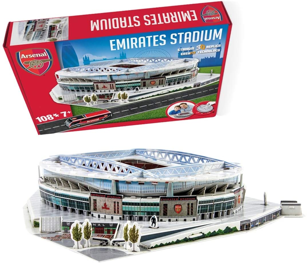 Puzzle 3D del Arsenal Emirates Stadium