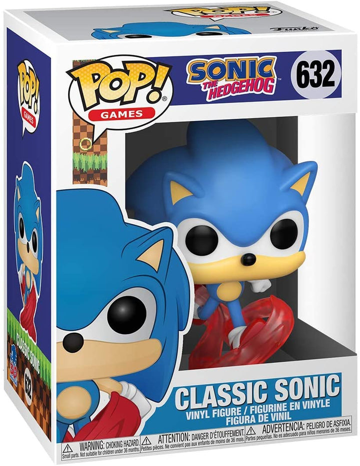 Sonic The Hedgehog Classic Sonic Funko 51964 Pop! Vinilo n. ° 632