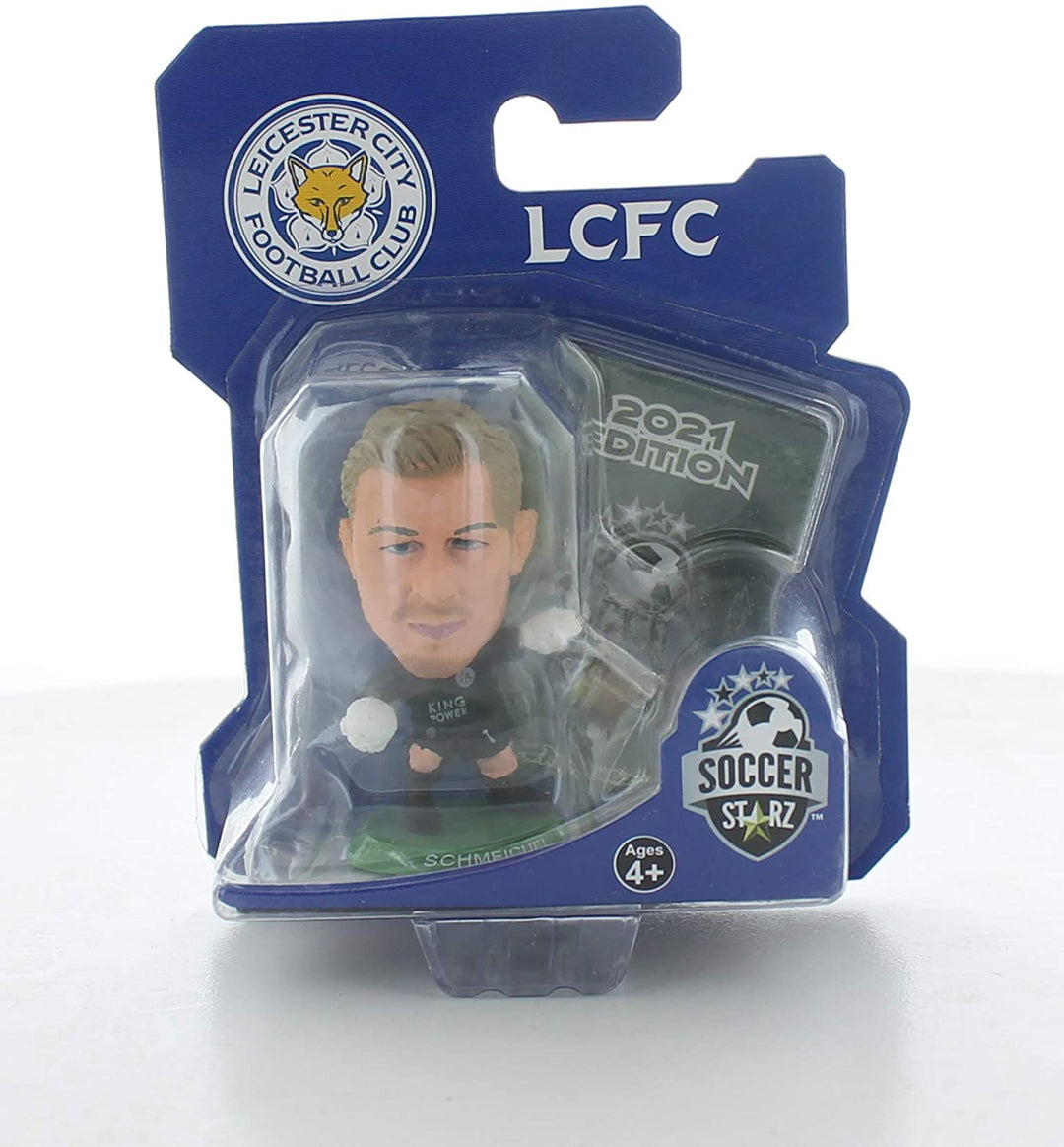 SoccerStarz SOC1078 Classic Leicester Kasper Schmeichel Primera equipación