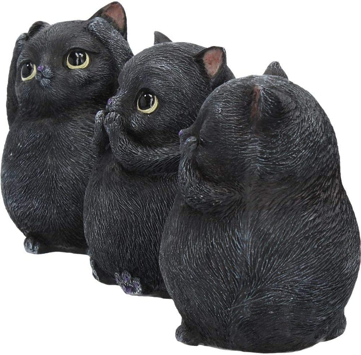 Nemesis Now - Three Wise Fat Cats Figurine