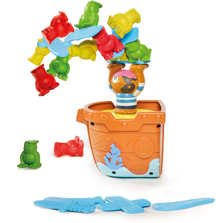 Juego de apilamiento TOMY Pile Up Pirates Juego de mesa de acción para niños