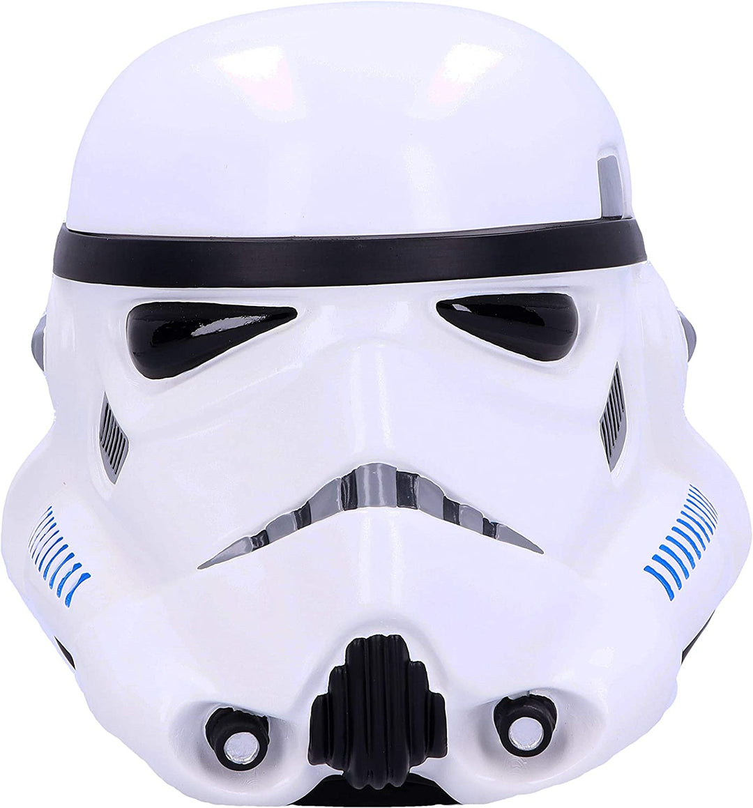 Nemesis Now The Original Stormtrooper Helmet Trinket Box, Resin, White, 17.5cm