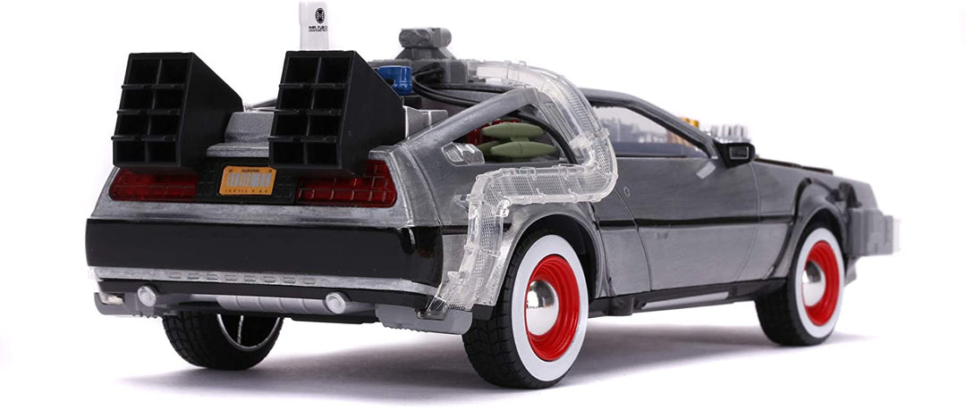 Jada Toys 253255027 Back to The Future 3 1:24 Time Machine Vehicle, Multi