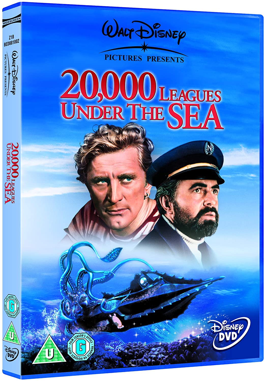 20,000 Leagues Under the Sea (1954) - Adventure Sci-Fi Classic [DVD]
