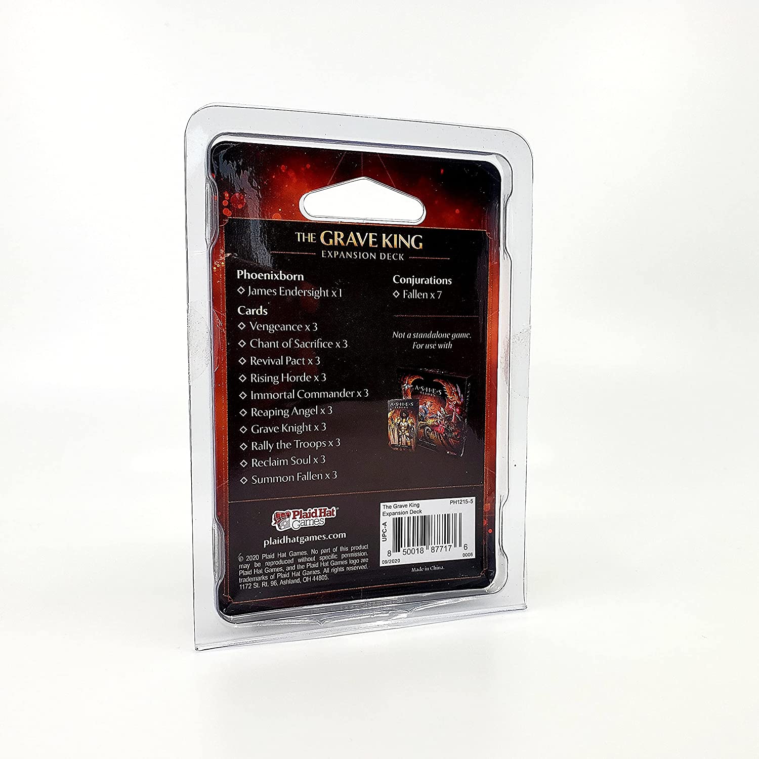 Plaid Hat Games Ashes Reborn: The Grave King Expansion 6