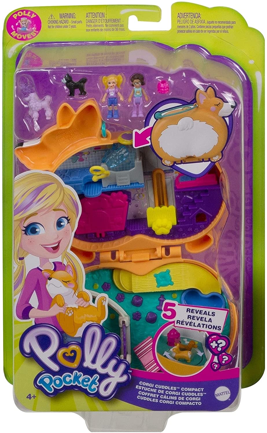 Polly Pocket Jumpin Style Pony Compacto