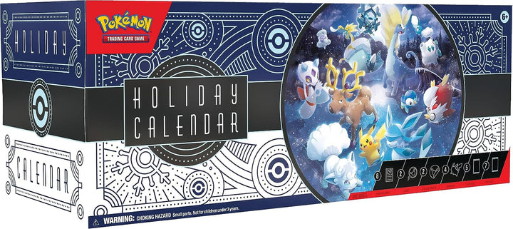 Pokémon TCG: Holiday Calendar (8 Foil Promo Cards, 5 Booster Packs & more)