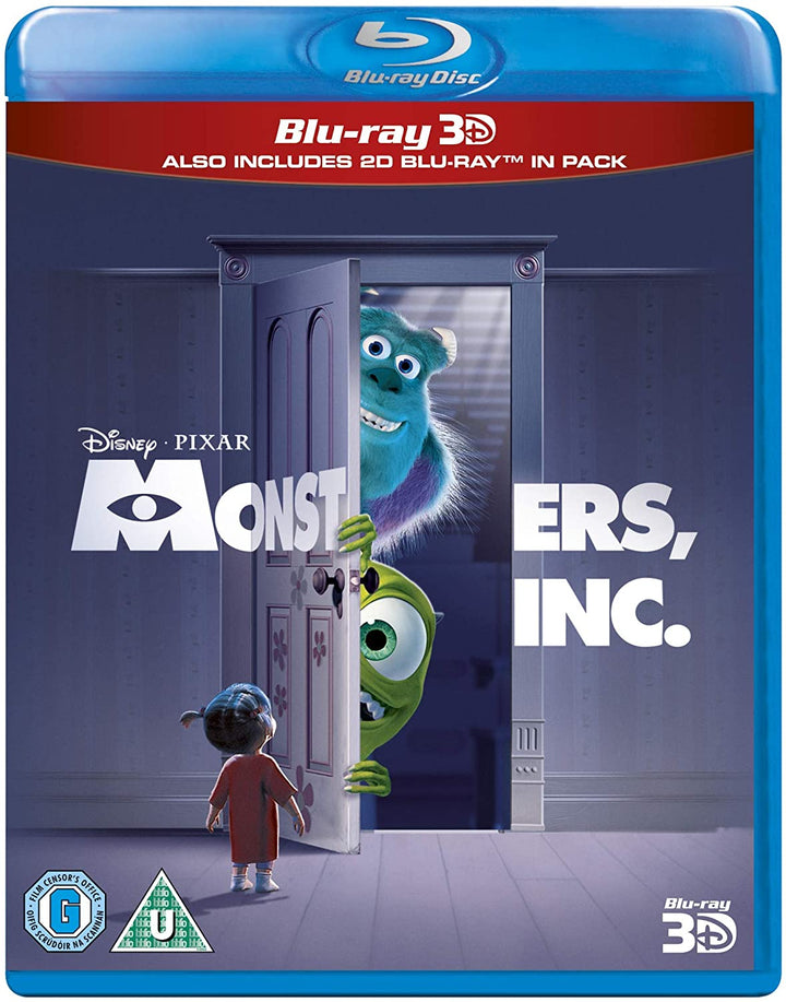 Monsters, Inc. [2002] [Region Free] [Blu-ray]