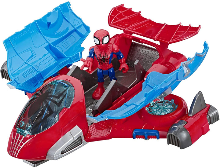 Playskool Heroes Marvel Super Hero Adventures Cuartel del Hombre Araña
