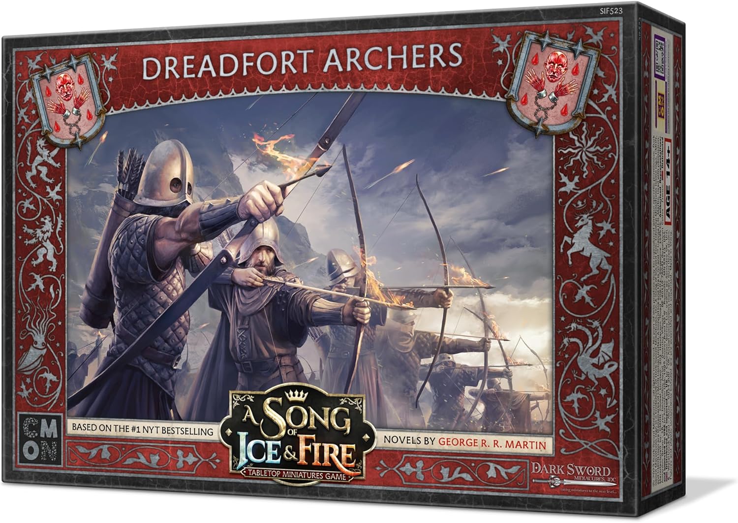 CMON A Song of Ice and Fire: Tabletop Miniatures Game Dreadfort Archers Unit Box 4