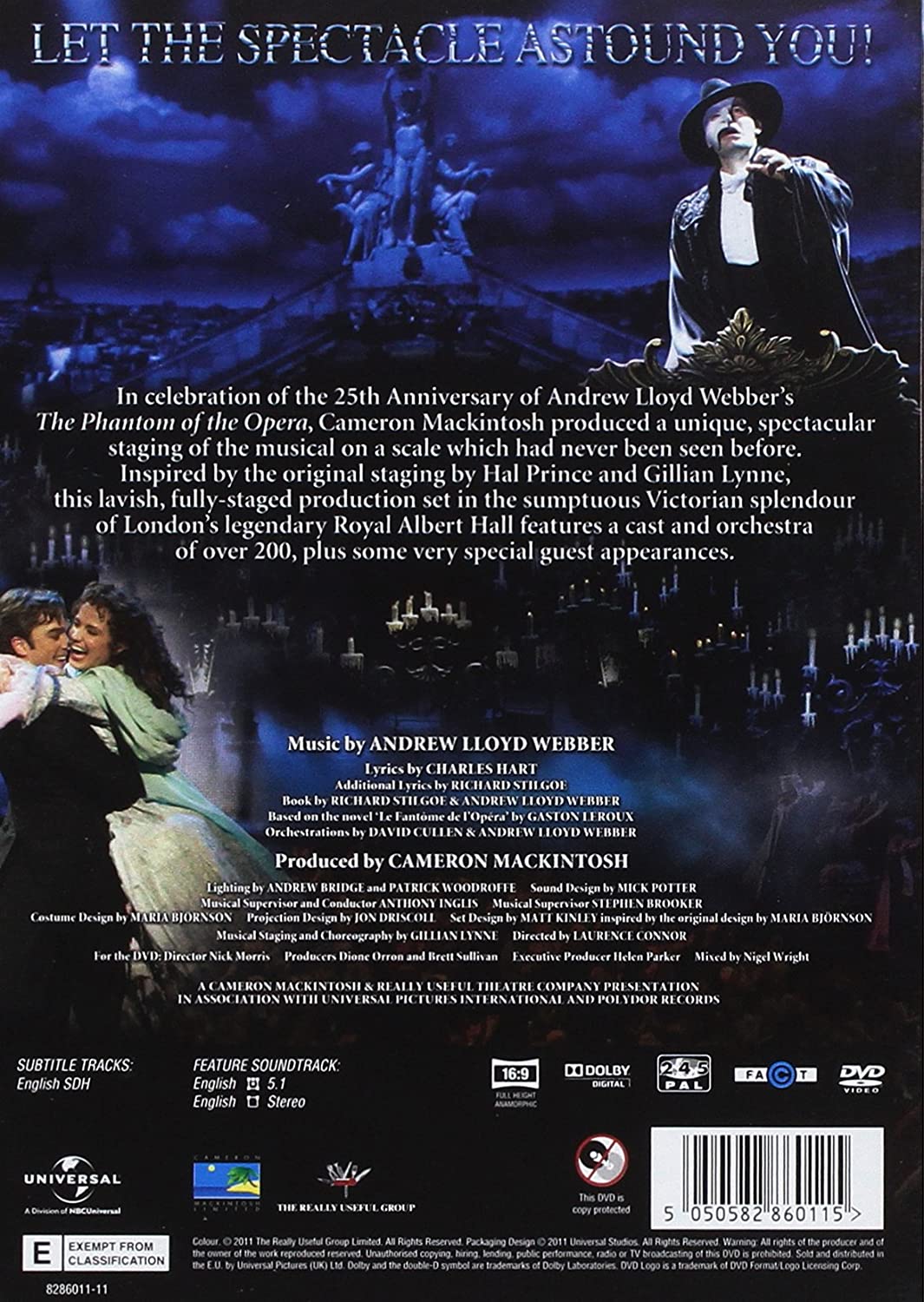 Das Phantom der Oper in der Royal Albert Hall (2011) – DVD 3