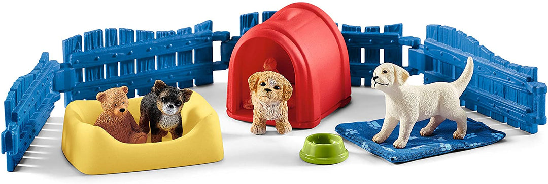 Corral para cachorros Schleich 42480 Farm World