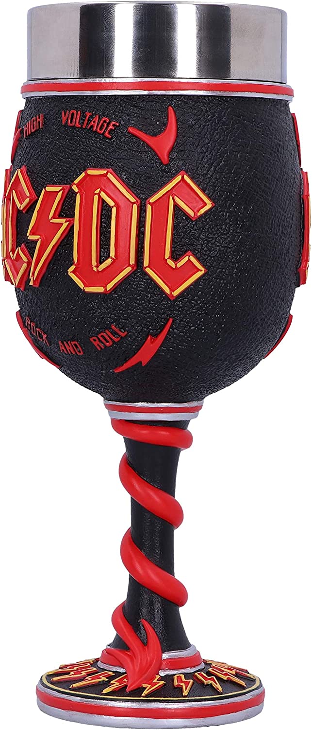 Nemesis Now - AC/DC High Voltage Rock and Roll Lighting Horns Goblet 7