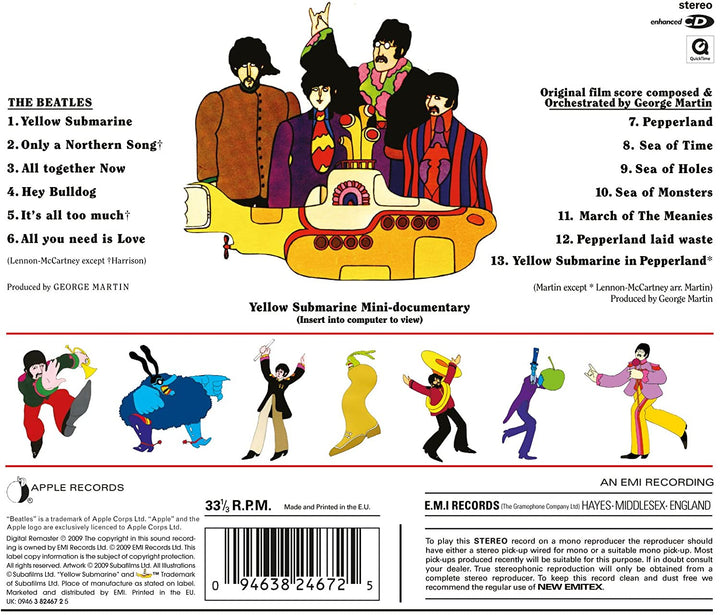 Yellow Submarine - The Beatles [Audio CD]