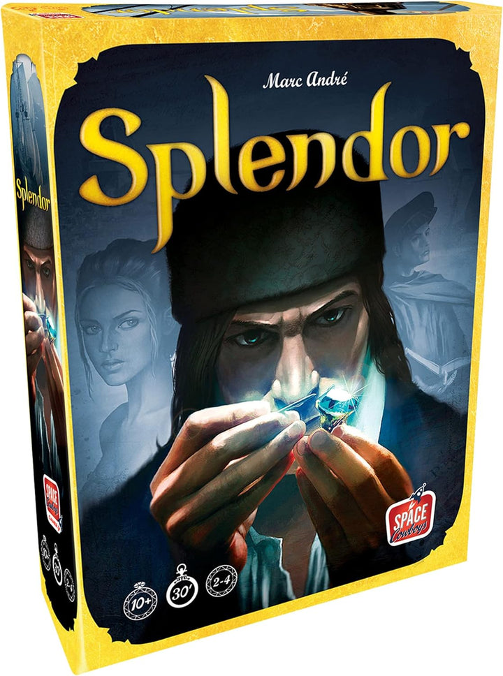 Space Cowboys | Splendor | Board Game | Ages 10+ | For 2 to 4 Players | 30 Minutes Playing Time