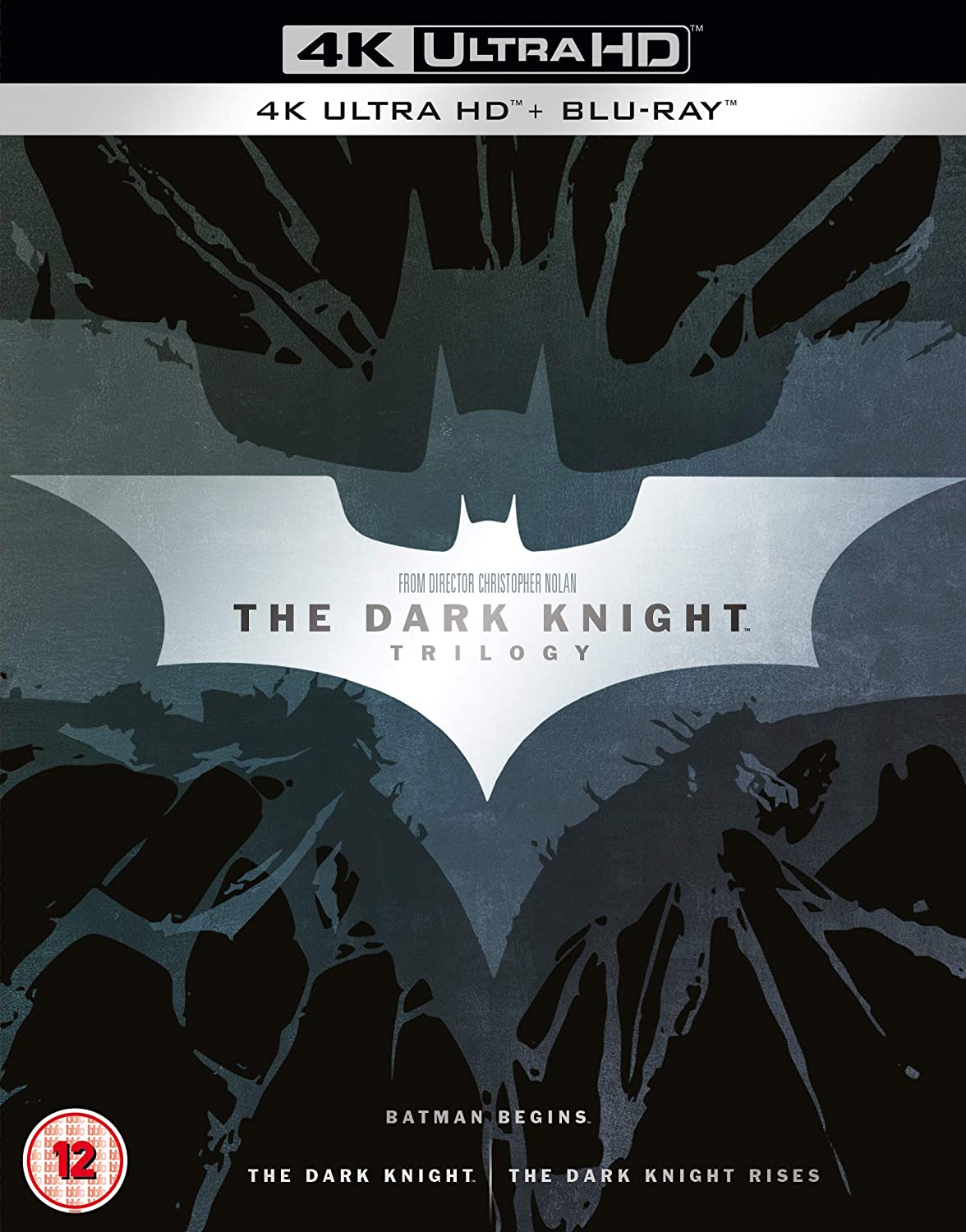 The Dark Knight Trilogy - Action, Adventure, Drama [Blu-ray]