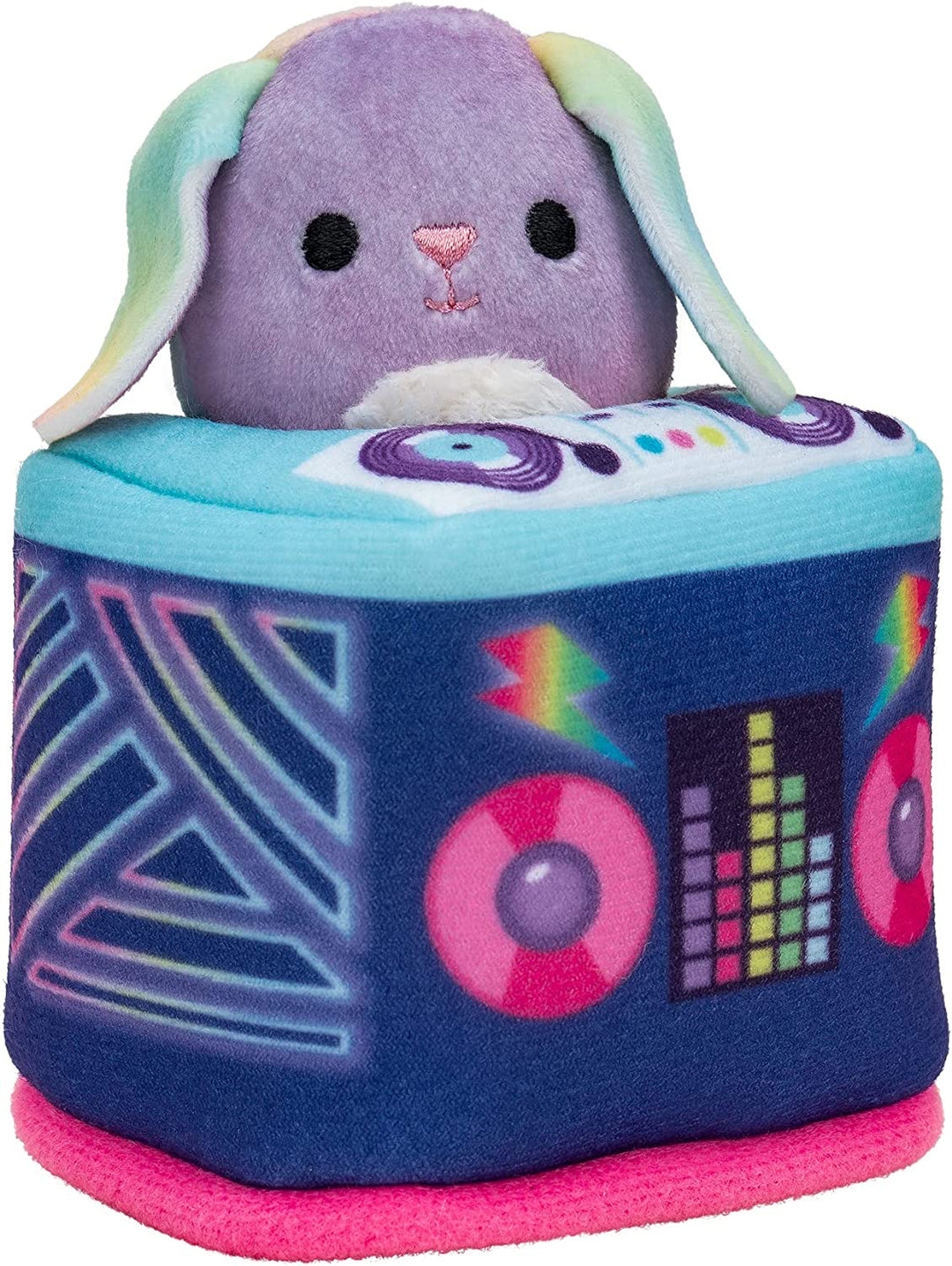 Squishville SQM0324 Deluxe Roller Disco Playscene-Include 2-Inch Plush Accessori