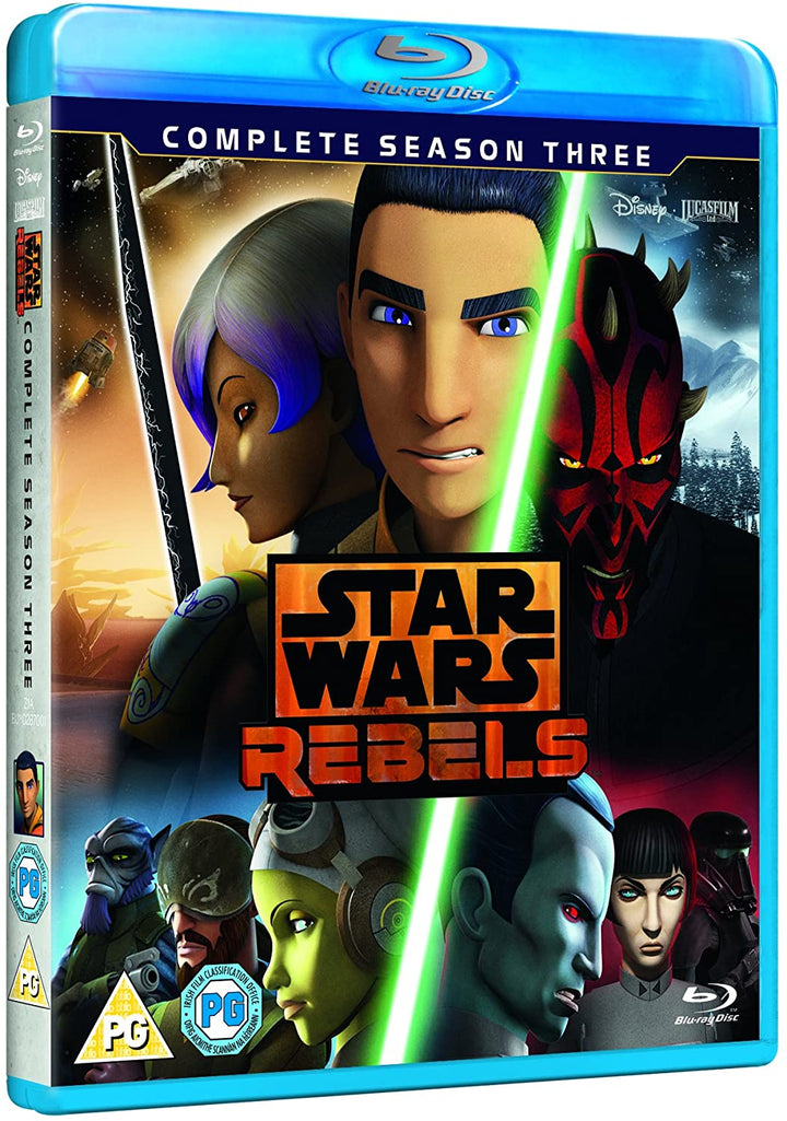 Star Wars Rebels Season 3 - Sci-fi [Blu-ray]