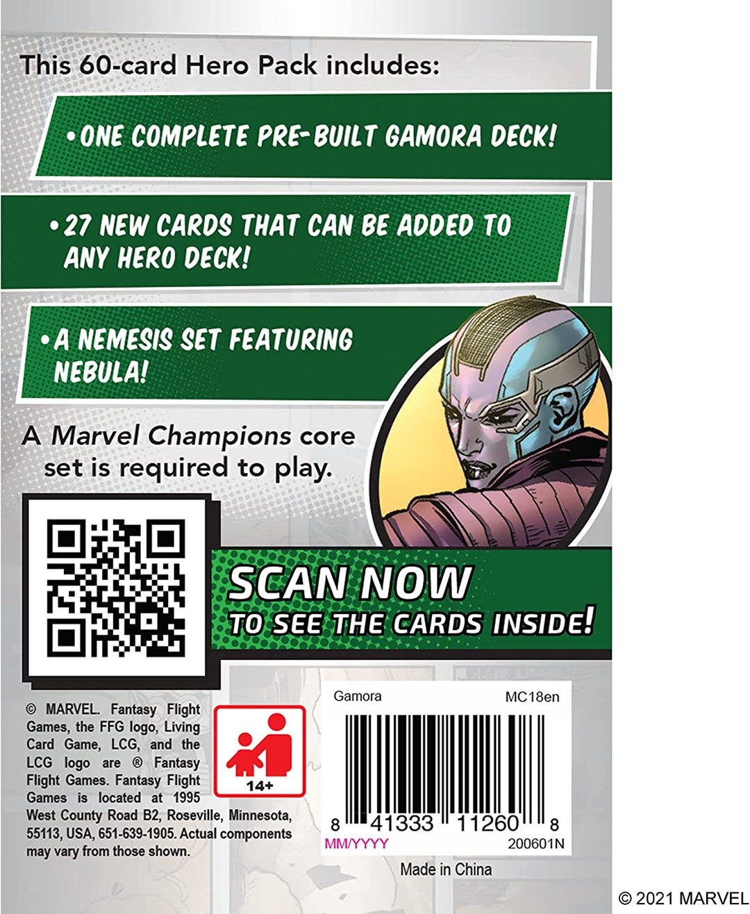 Marvel Champions LCG: Gamora Hero Pack