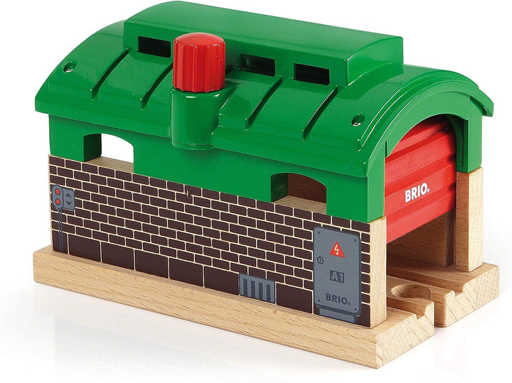 BRIO World - Train Garage for Kids Age 3 Years Up - Compatible with all BRIO Railway Sets & Accessories