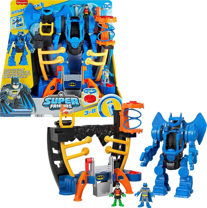 Imaginext DC Super Friends Batman Playset, Robo Command Center with Detachable 1