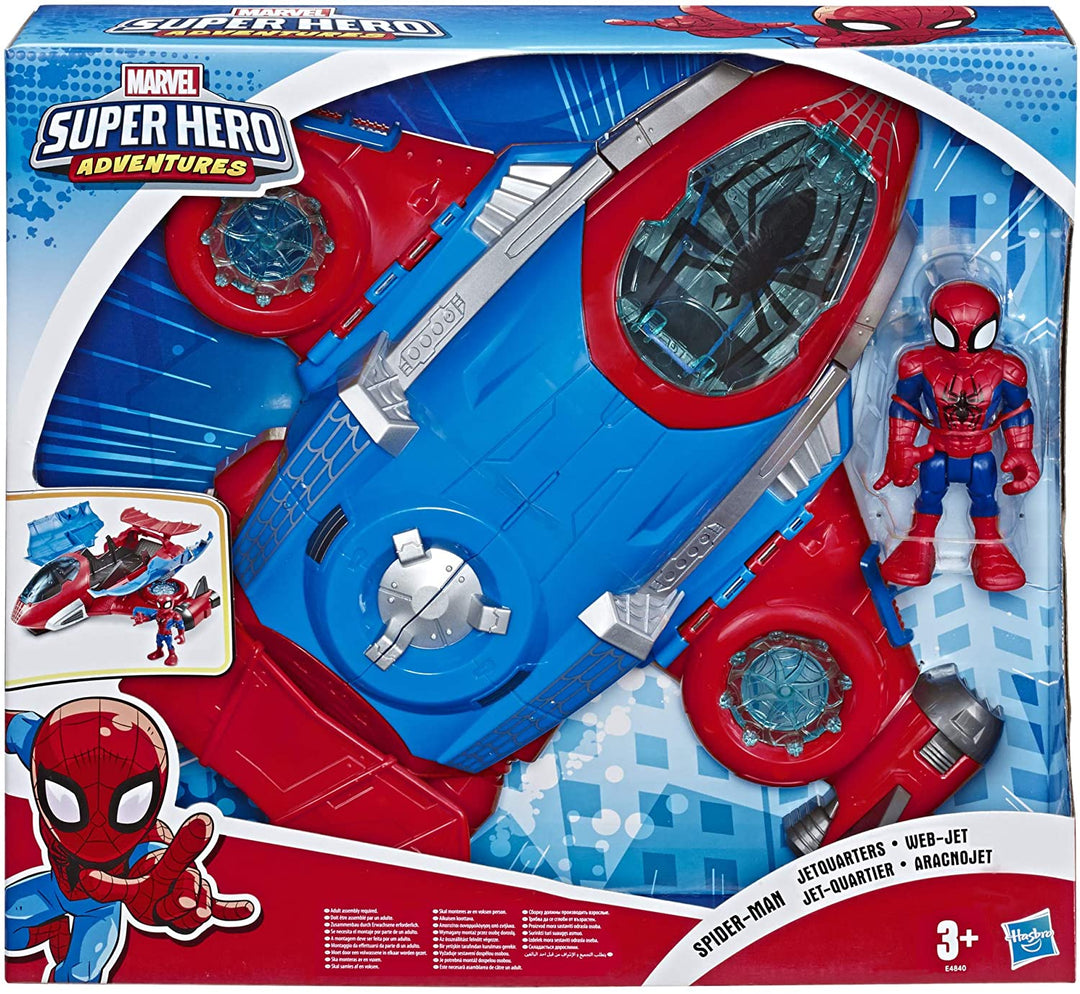 Playskool Heroes Marvel Super Hero Adventures Cuartel del Hombre Araña