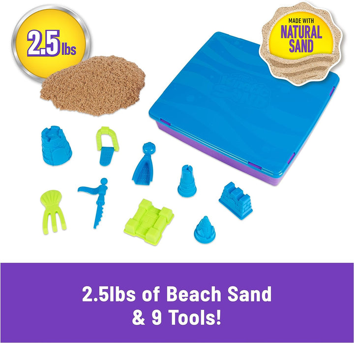 Kinetic Sand Deluxe Beach Castle Play Set