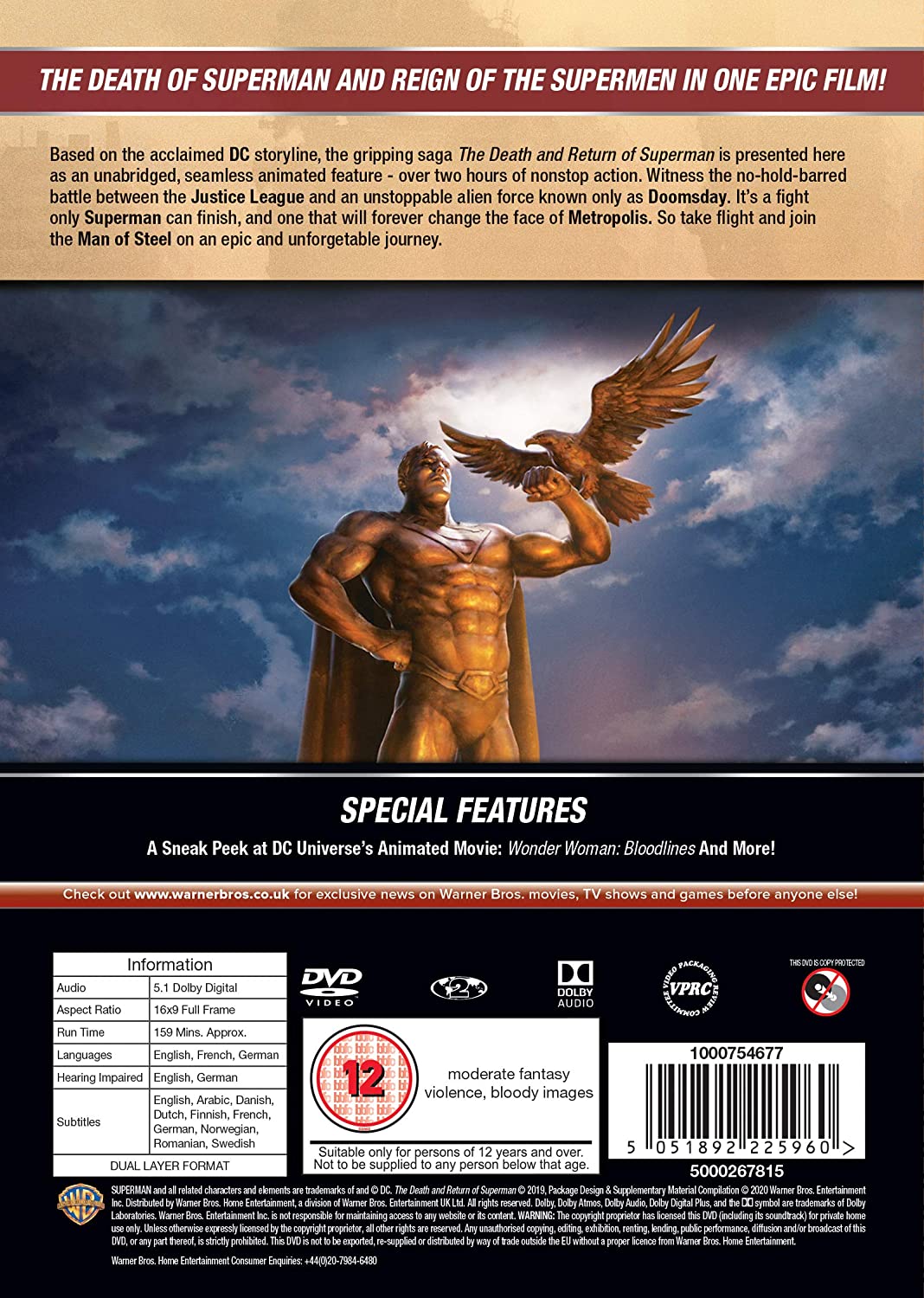The Death and Return of Superman (2011) - DVD 3