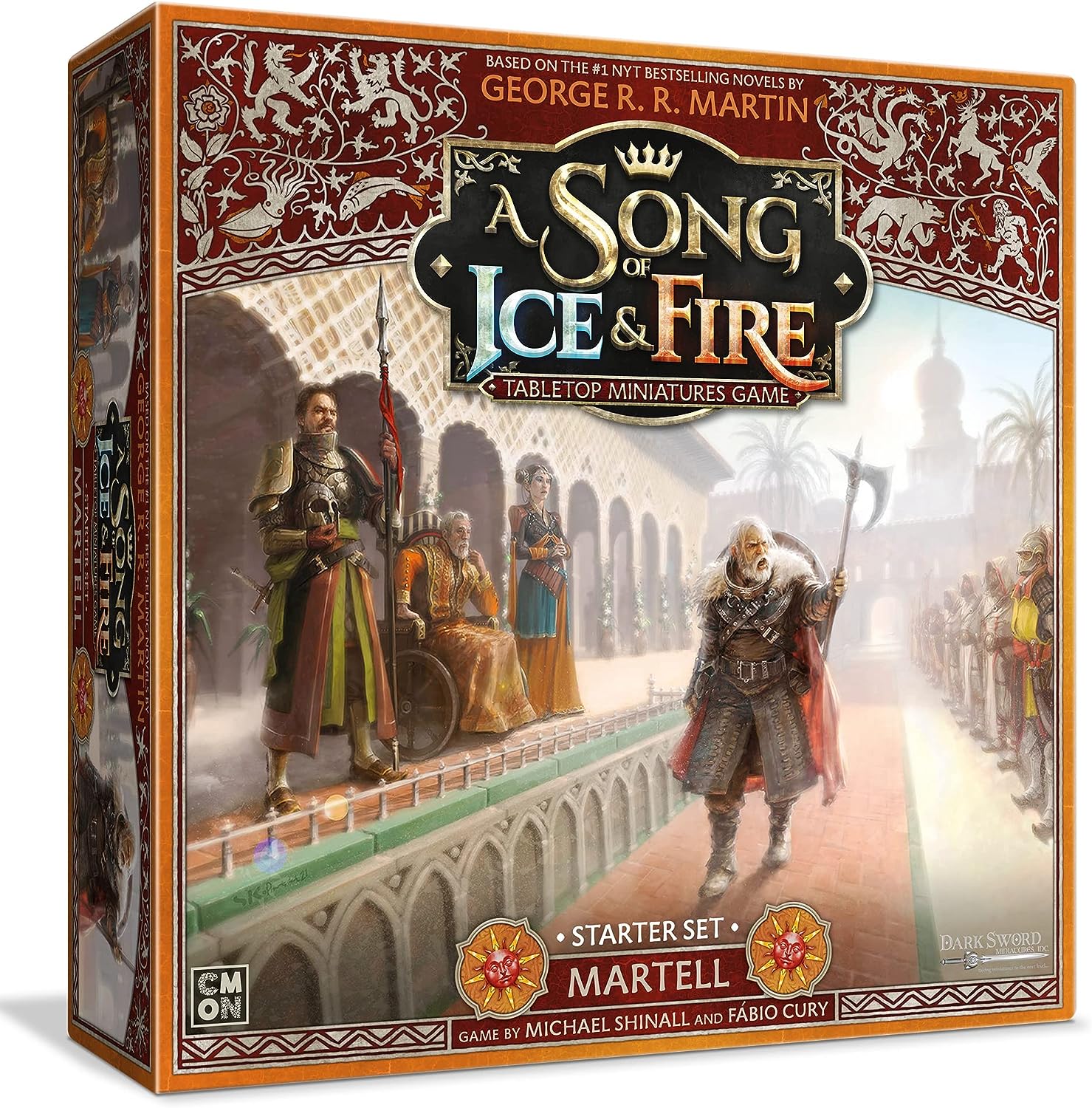 CMON A Song of Ice and Fire: House Martell Starter Set Tabletop Miniatures Game 4