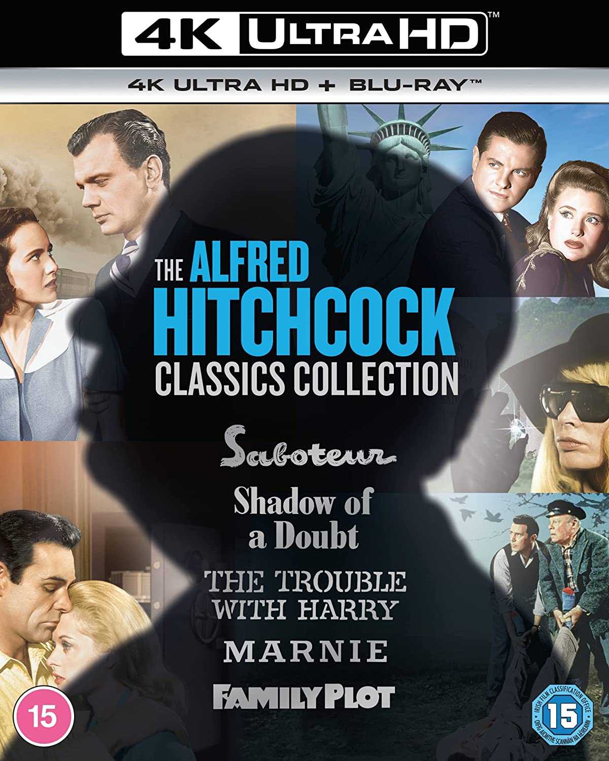 Alfred Hitchcock: Classics Collection Vol.2 (1942-1976) - 4K Ultra HD Blu-ray