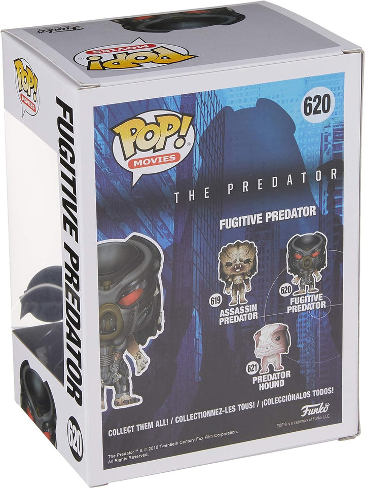 Funko Pop! Movies - The Predator - Fugitive Predator #620 (Gun Metal Black)