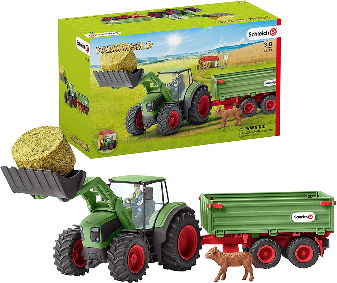 Schleich 42379 Tractor with Trailer