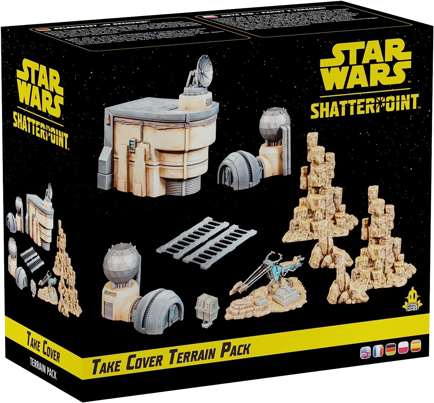 Atomic Mass Games Star Wars: Shatterpoint Ground Cover Terrain Pack