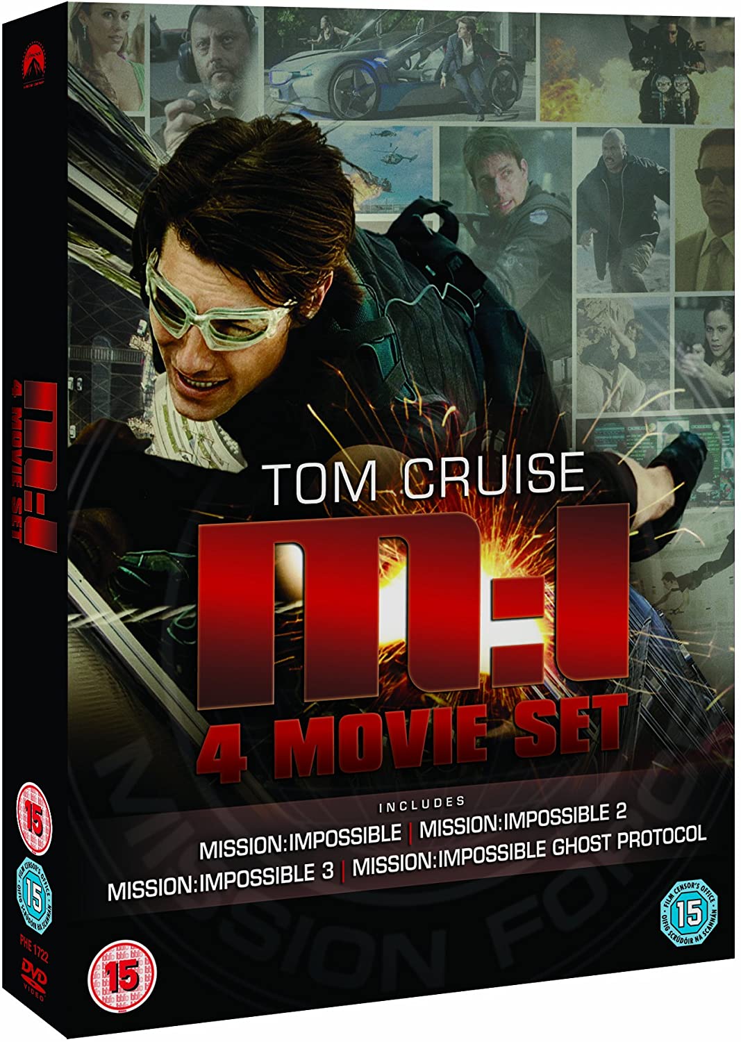 Misión Imposible: Cuadrilogía (1-4 Box Set) [DVD] [2017]