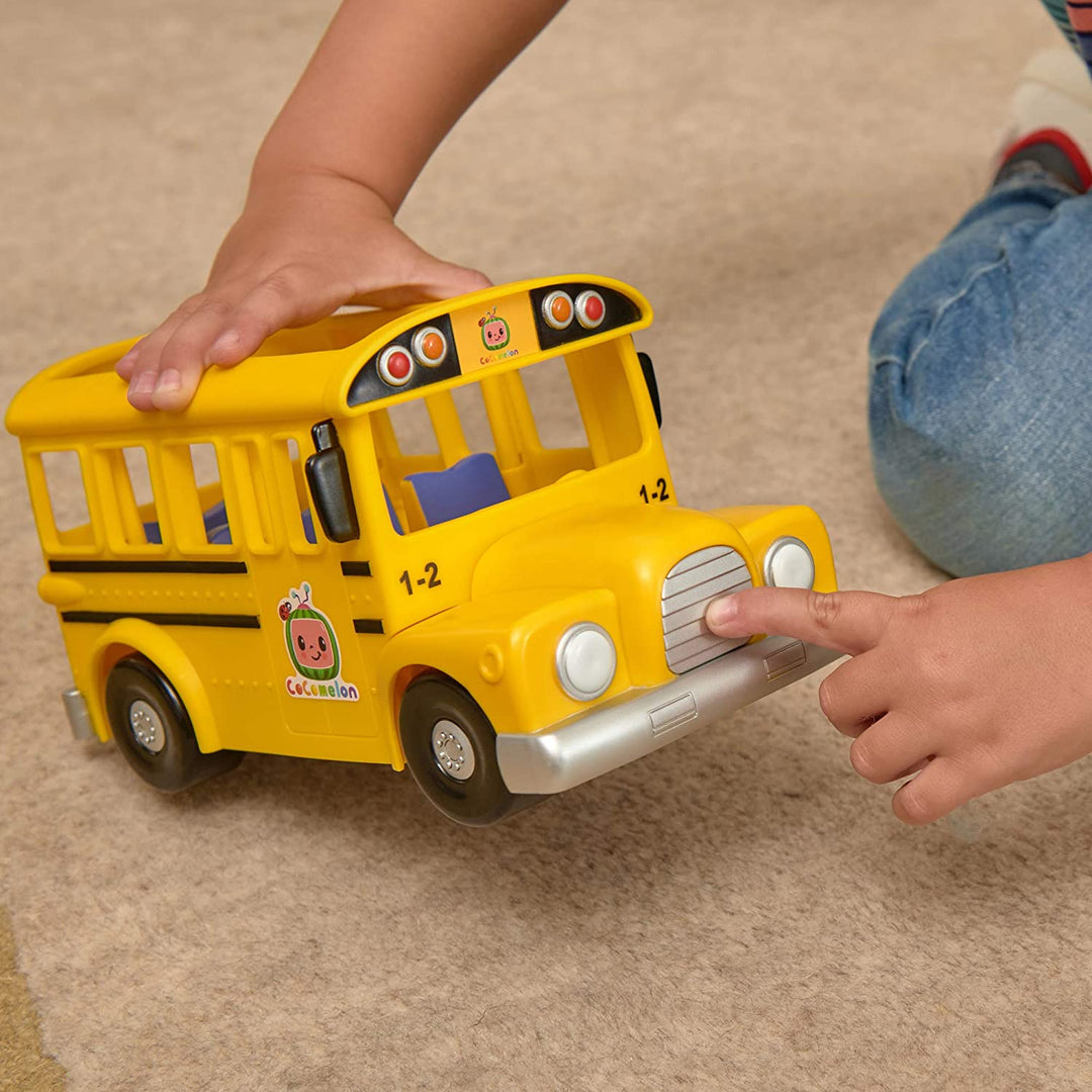 CoComelon Musical Yellow School Bus with JJ figure