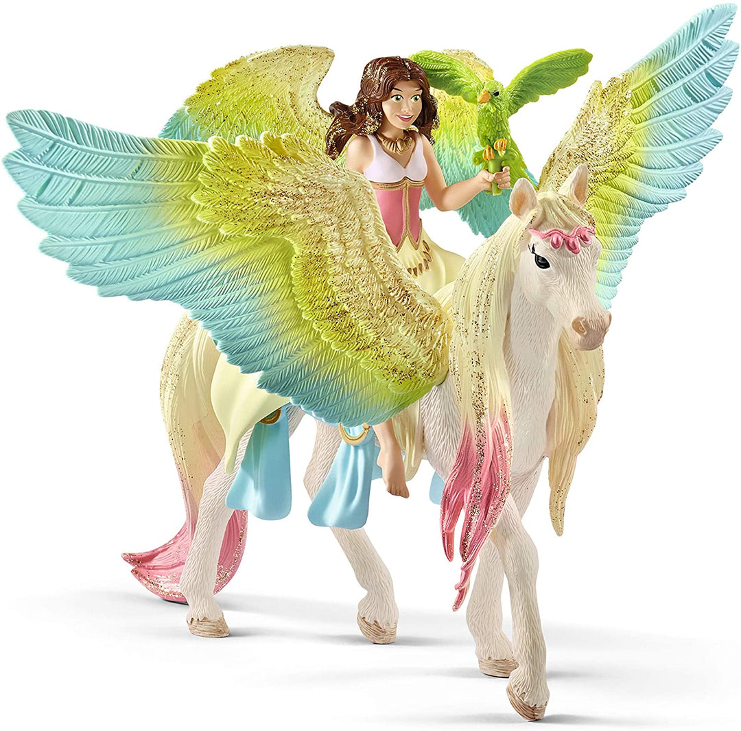 Schleich Bayala 70566 Hada Sura con Purpurina Pegaso