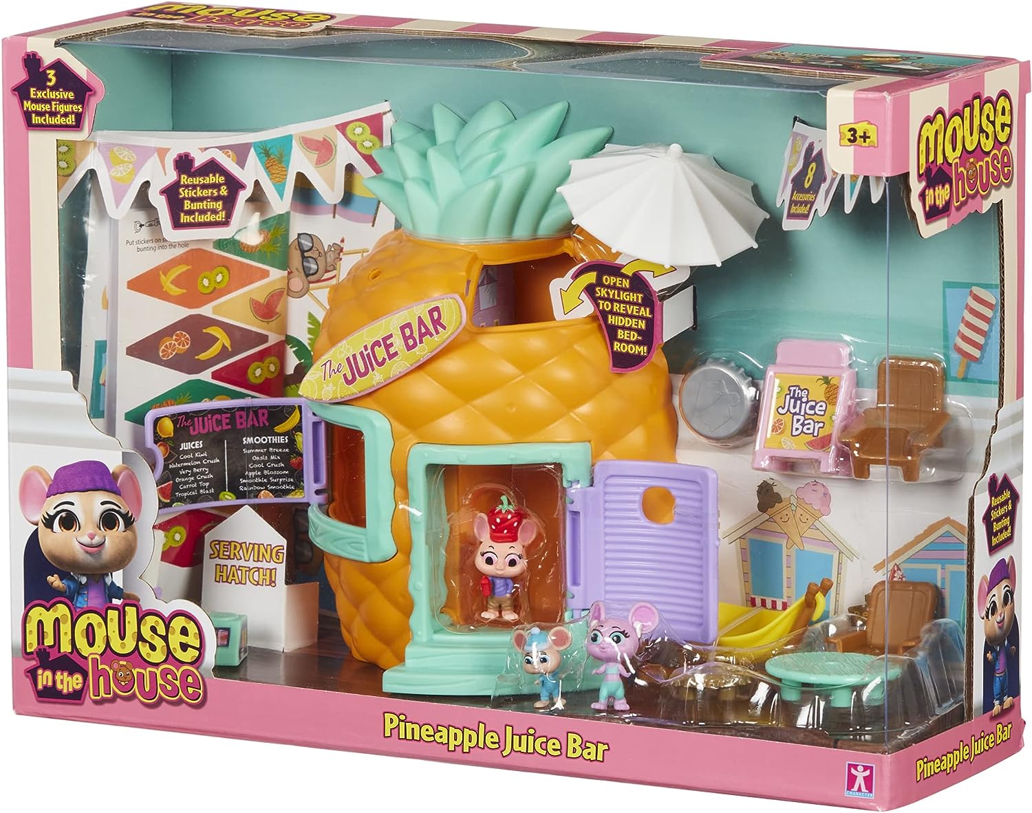 Millie & Friends Pineapple Juice Bar Playset - Imaginative Play for Ages 3+ 6